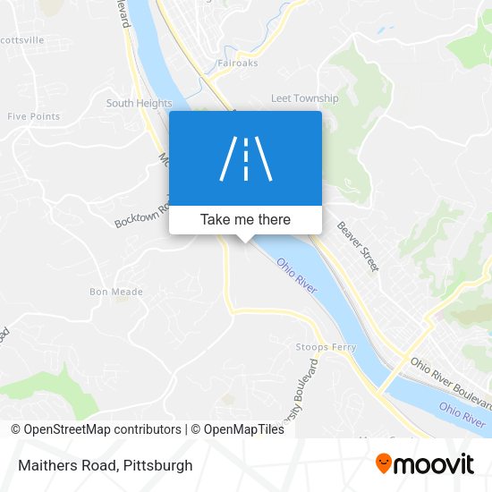 Mapa de Maithers Road