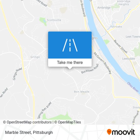 Mapa de Marble Street