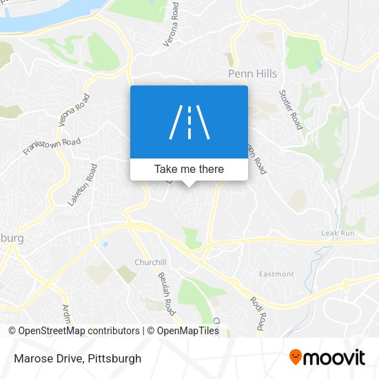 Mapa de Marose Drive