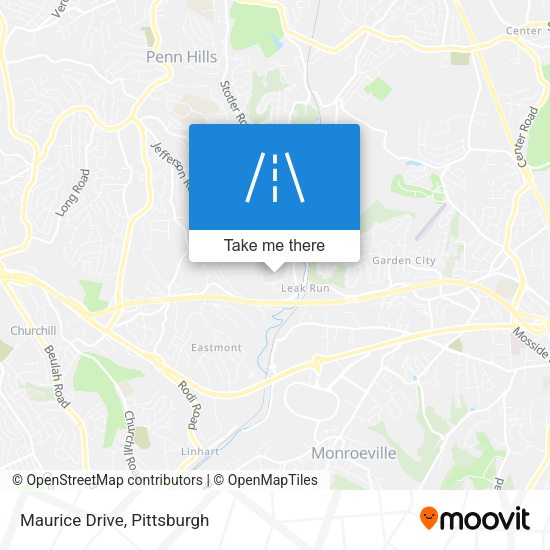 Mapa de Maurice Drive