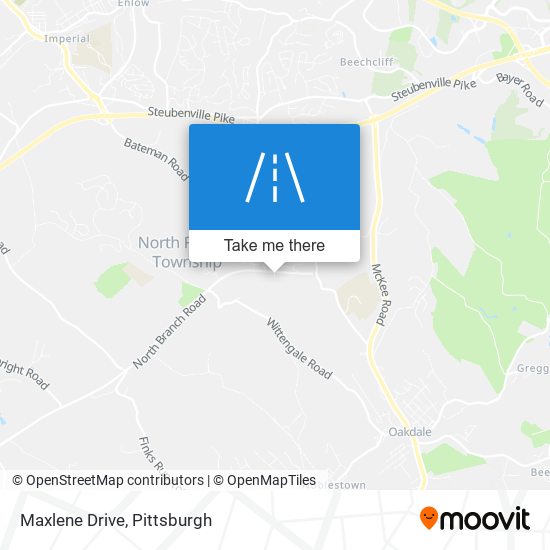 Maxlene Drive map