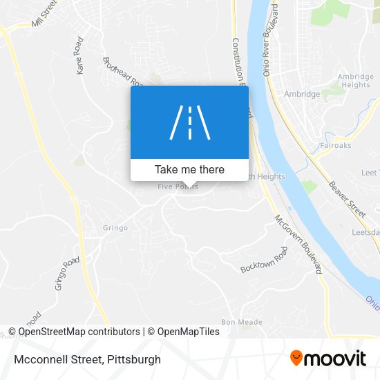Mapa de Mcconnell Street