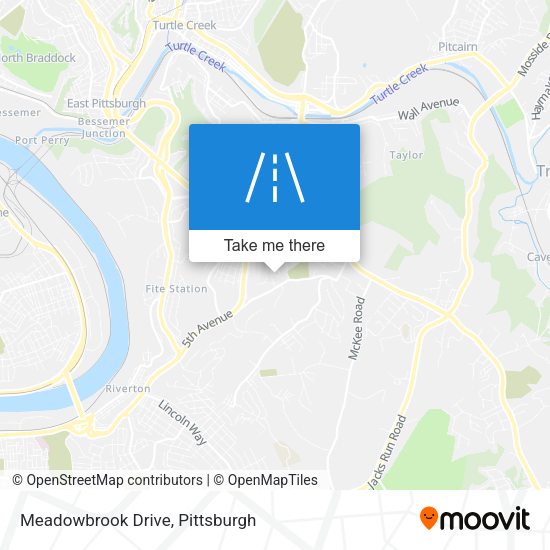 Mapa de Meadowbrook Drive