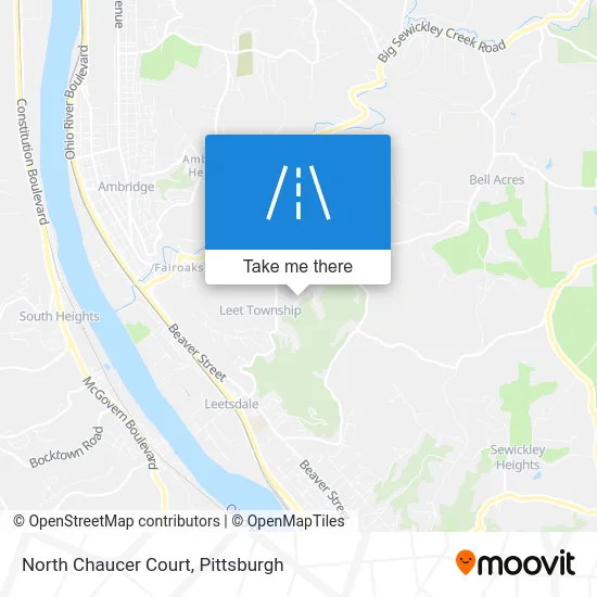 North Chaucer Court map