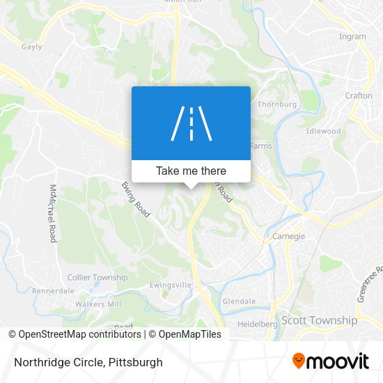 Mapa de Northridge Circle