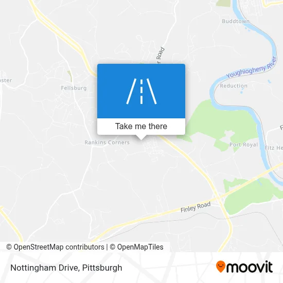 Nottingham Drive map