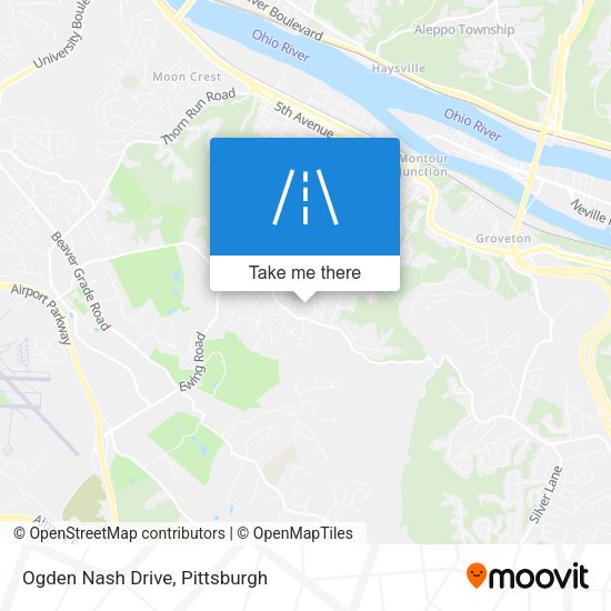 Ogden Nash Drive map