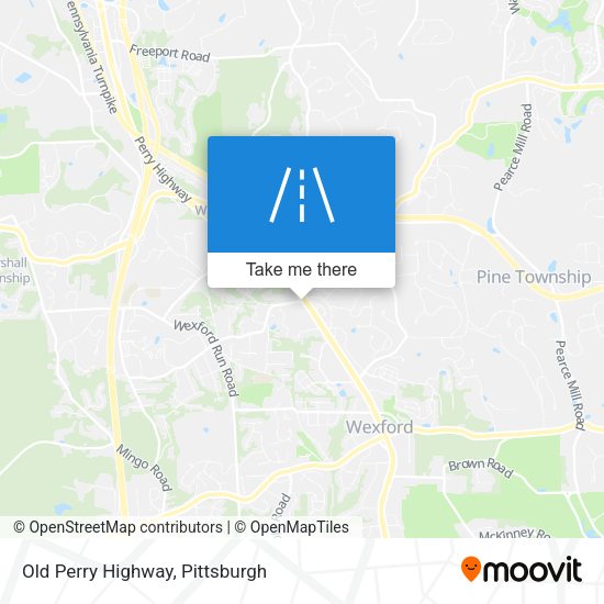 Old Perry Highway map