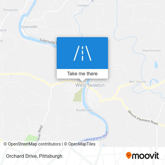 Mapa de Orchard Drive