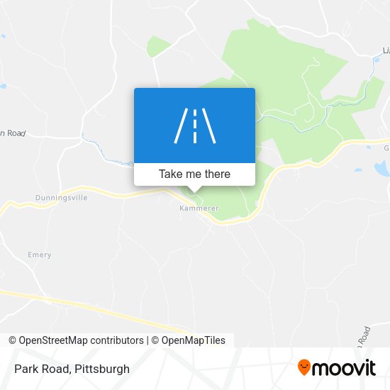 Mapa de Park Road
