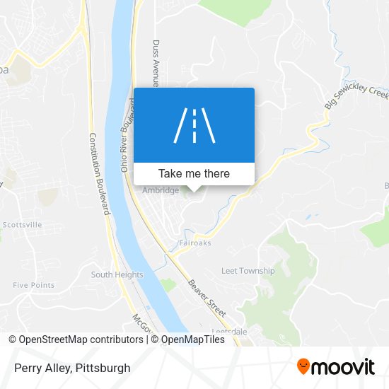 Mapa de Perry Alley