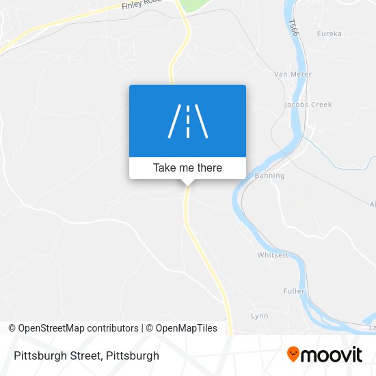 Pittsburgh Street map