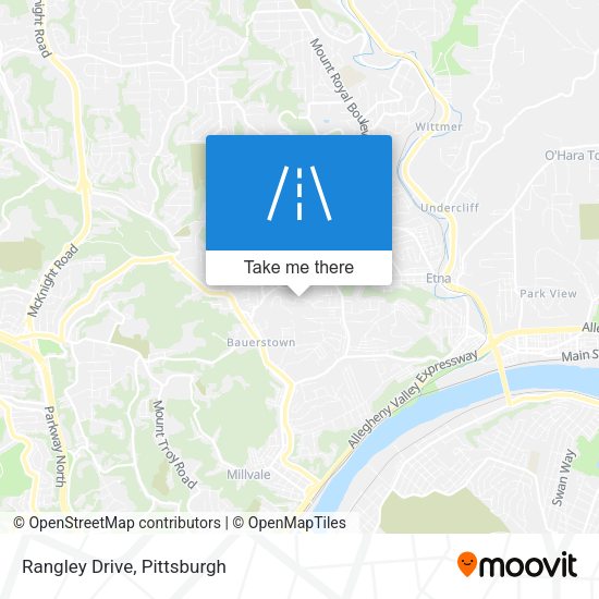 Mapa de Rangley Drive