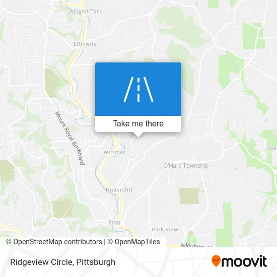 Ridgeview Circle map