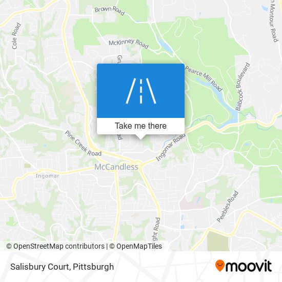 Mapa de Salisbury Court