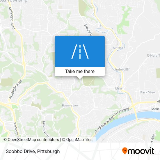 Mapa de Scobbo Drive