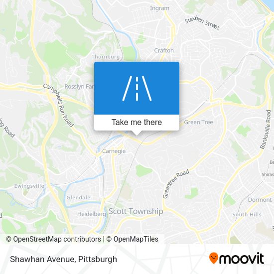 Mapa de Shawhan Avenue