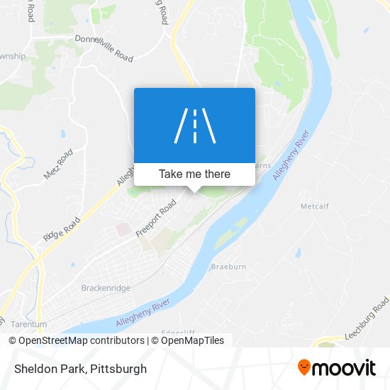 Sheldon Park map
