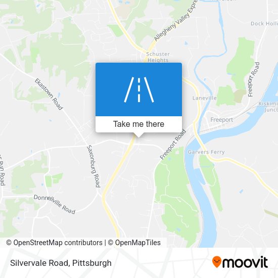 Mapa de Silvervale Road