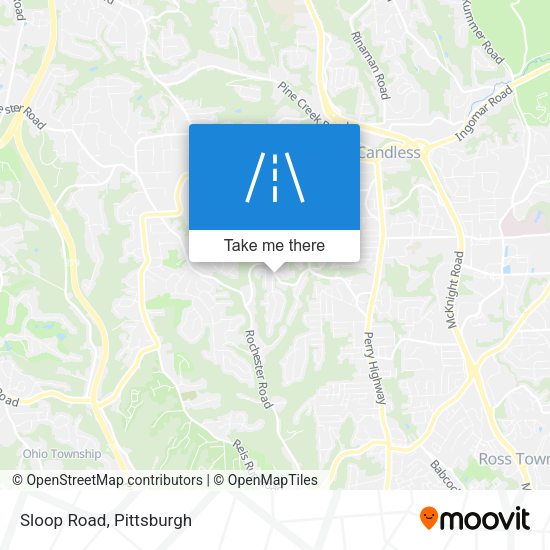 Mapa de Sloop Road