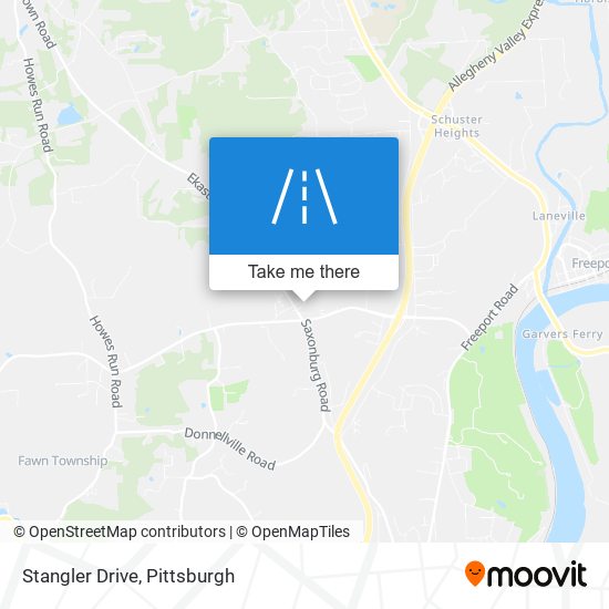 Stangler Drive map