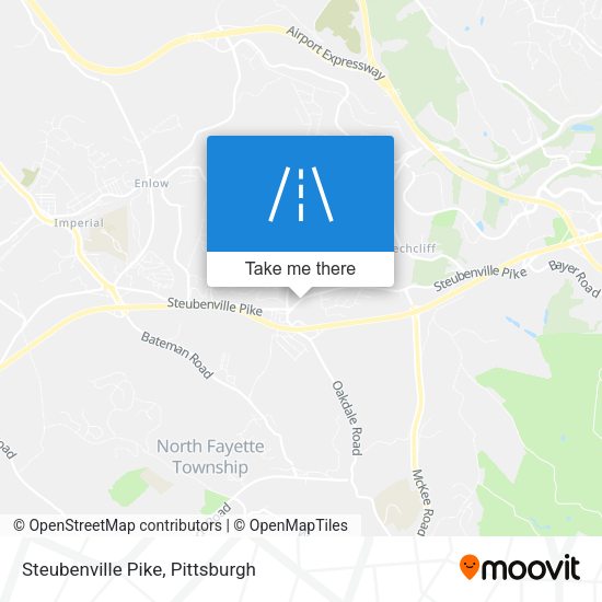 Steubenville Pike map