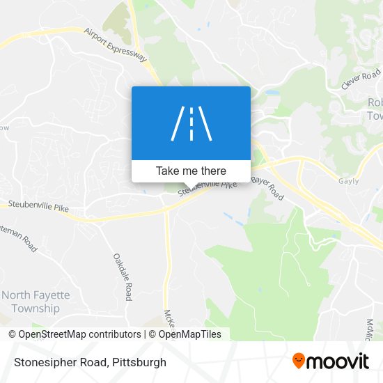 Mapa de Stonesipher Road