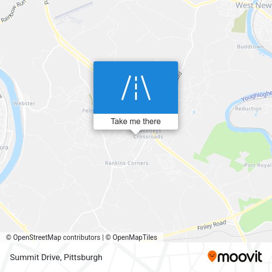 Summit Drive map