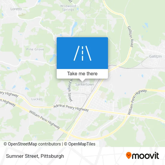 Mapa de Sumner Street