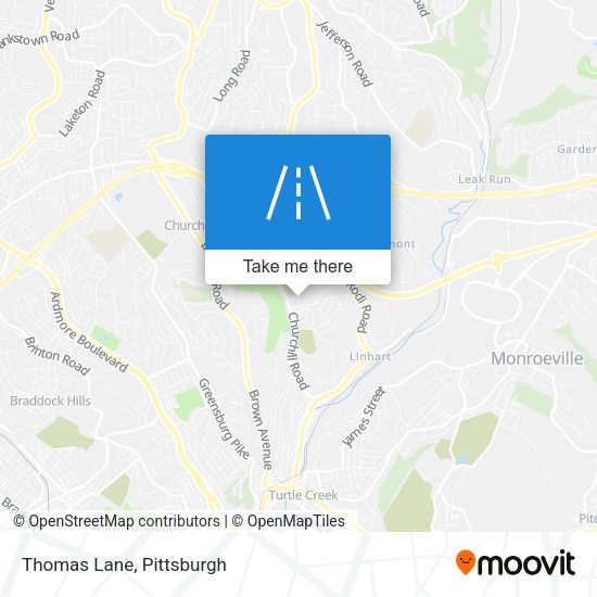 Mapa de Thomas Lane