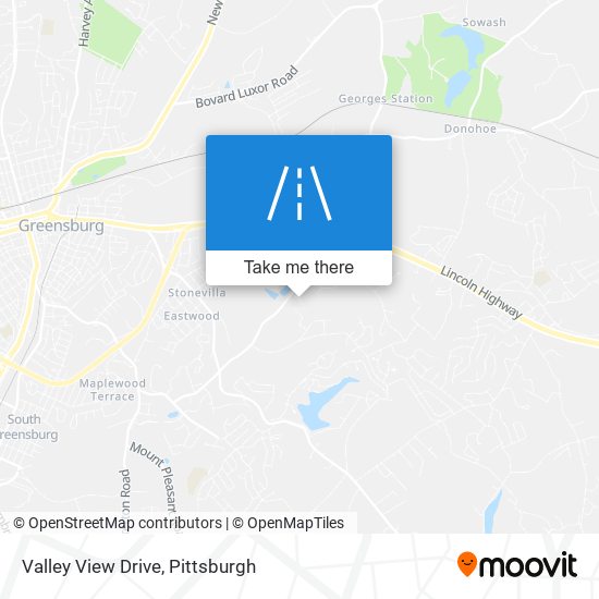 Valley View Drive map