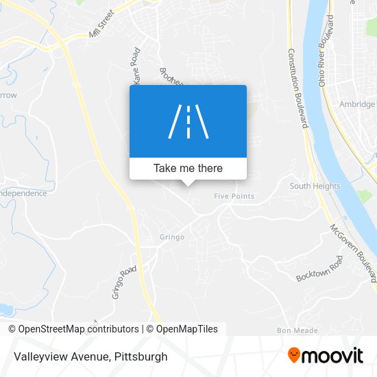 Valleyview Avenue map
