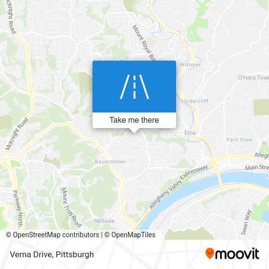 Mapa de Verna Drive