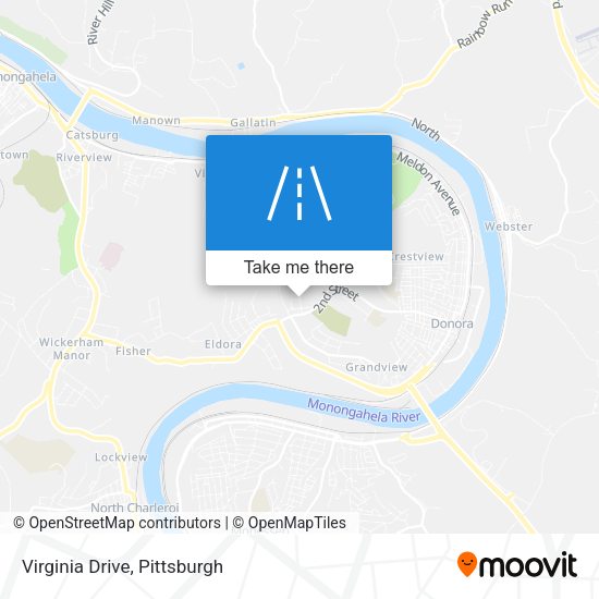 Mapa de Virginia Drive