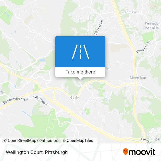 Wellington Court map