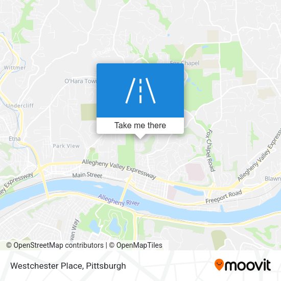 Westchester Place map