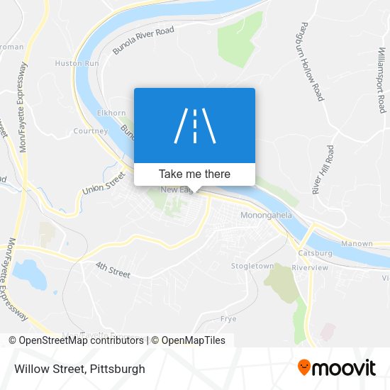 Mapa de Willow Street