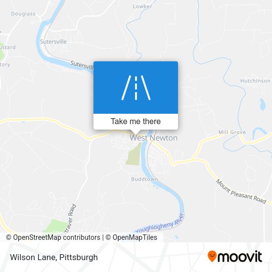 Mapa de Wilson Lane