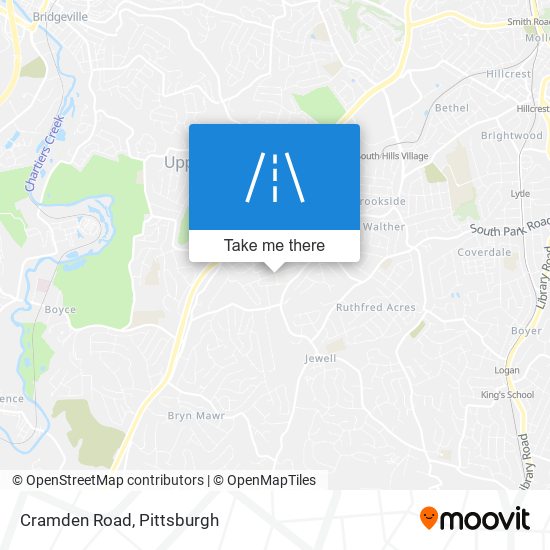 Mapa de Cramden Road