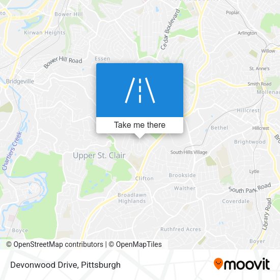 Mapa de Devonwood Drive