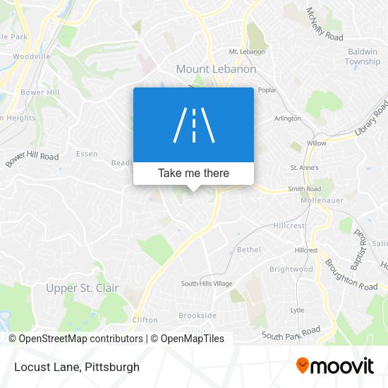 Mapa de Locust Lane