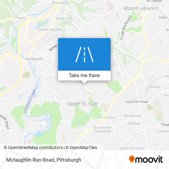 Mapa de Mclaughlin Run Road