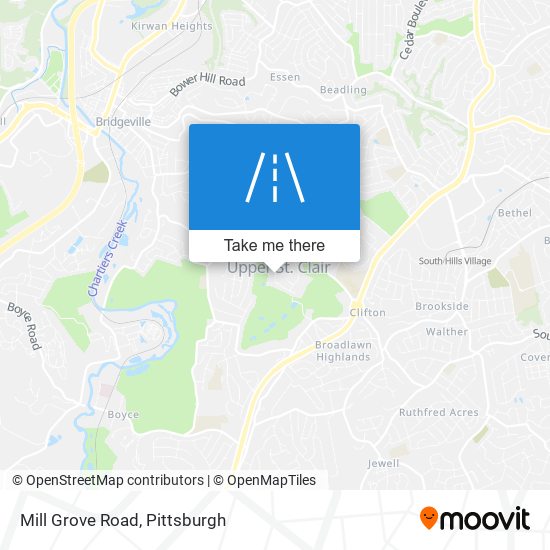 Mapa de Mill Grove Road