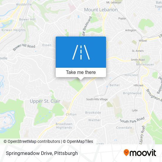 Mapa de Springmeadow Drive