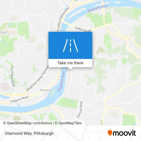 Diamond Way map