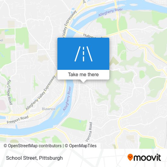 Mapa de School Street