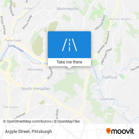 Mapa de Argyle Street