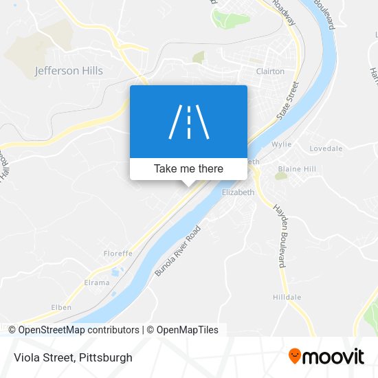 Mapa de Viola Street