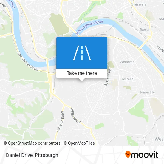 Daniel Drive map