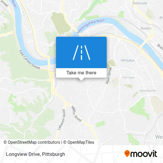 Longview Drive map